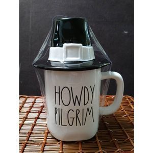 Rae Dunn Artisan Collection by Magenta Howdy Pilgrim Decorative‎ Mug